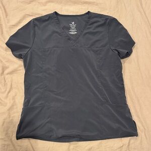 Women’s Gray Scrub Top